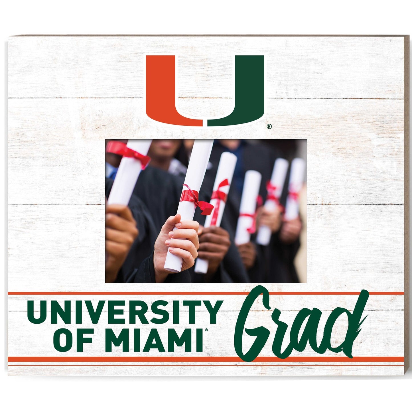 KH Sports Fan Inc. University of Miami Grad 5"x7" Picture Frame