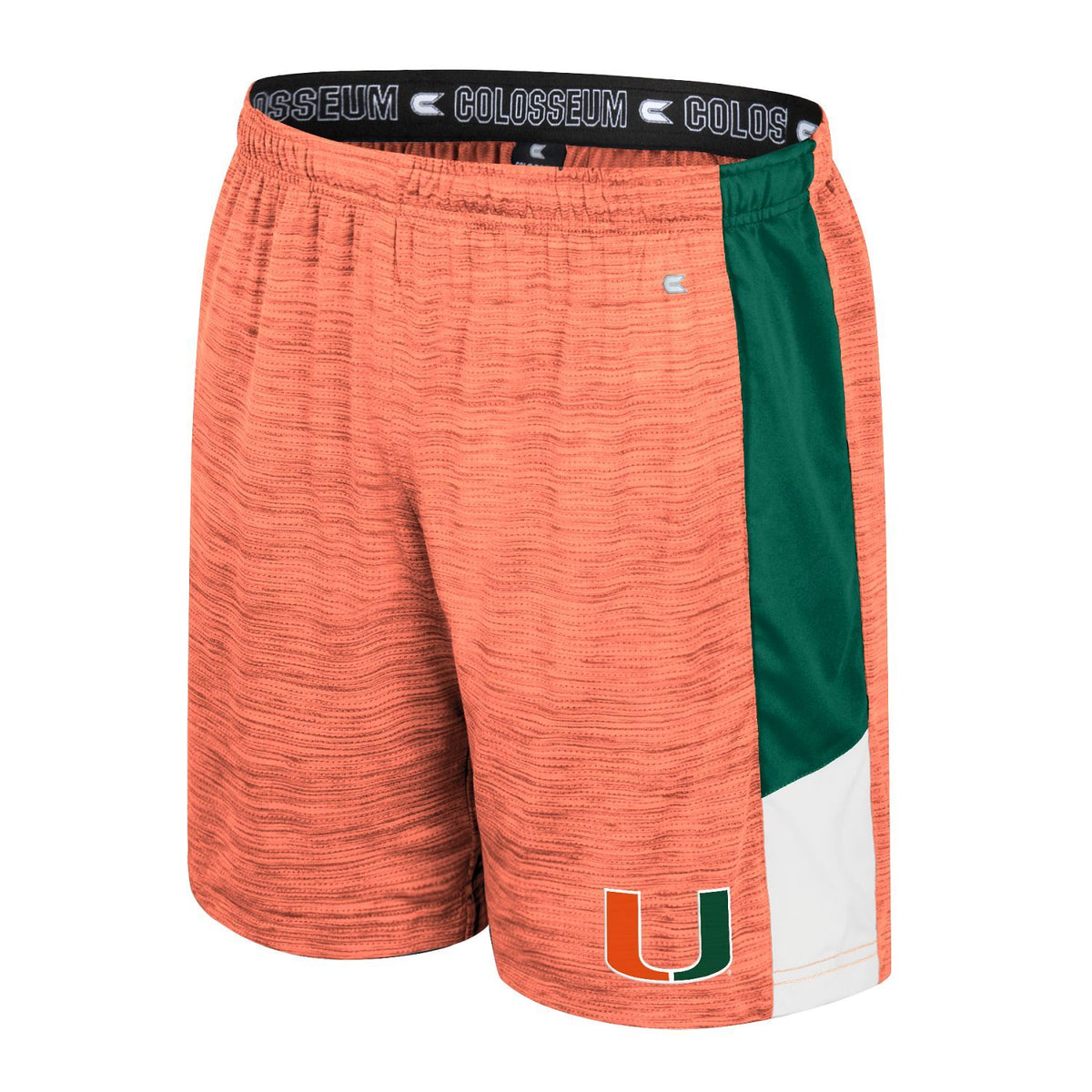 Colosseum Miami Hurricanes Youth Orange Consistency Shorts