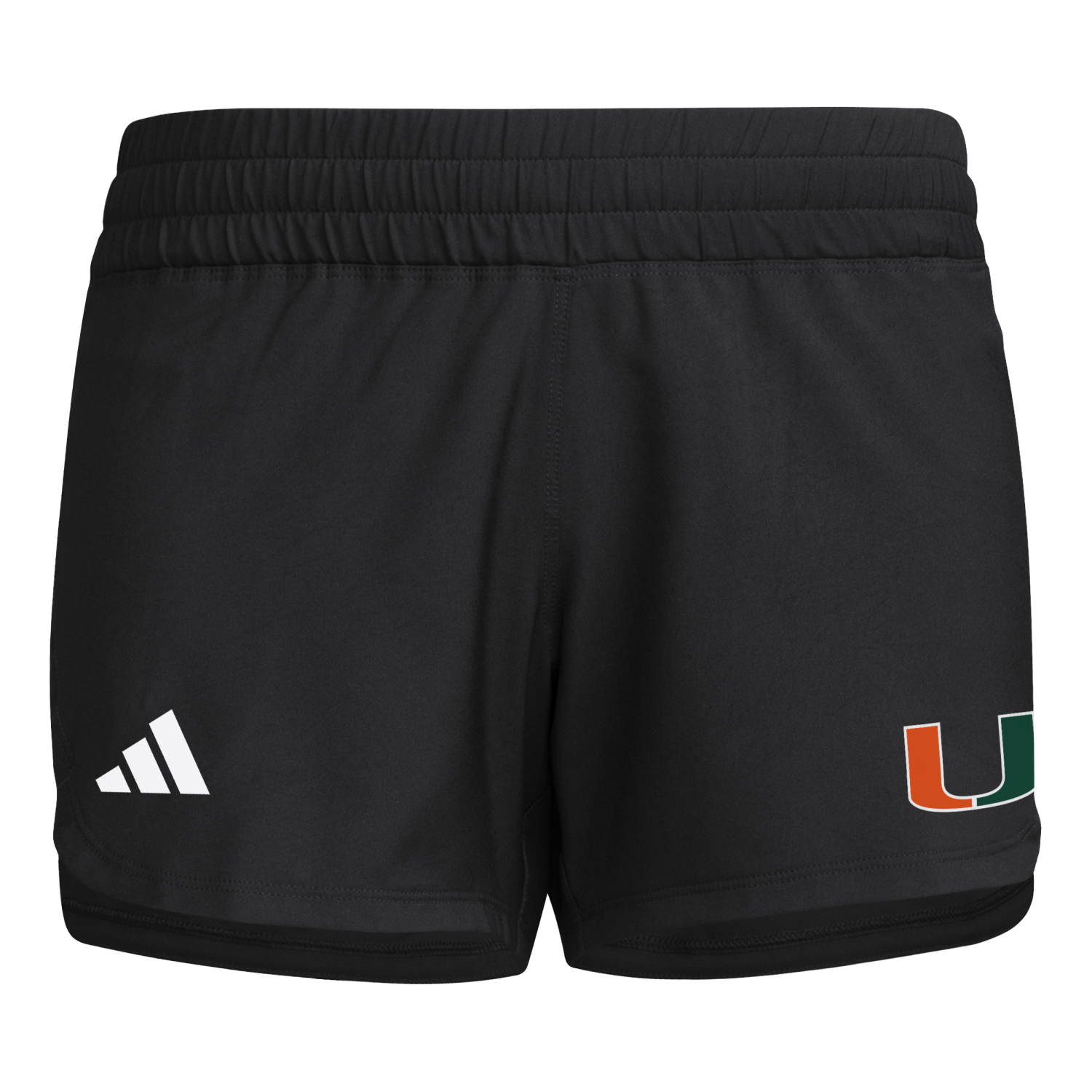 adidas Miami Hurricanes Women's Black 3