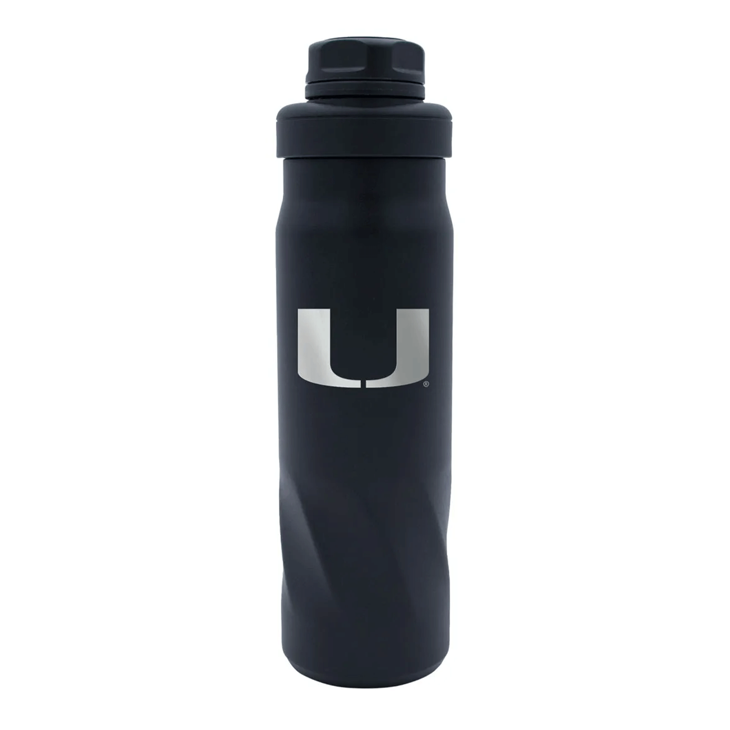 【未使用】万博　アメリカ館　WATER BOTTLE 500ml Wincraft Miami Hurricanes Black Morgan Stainless Steel 20 oz Water