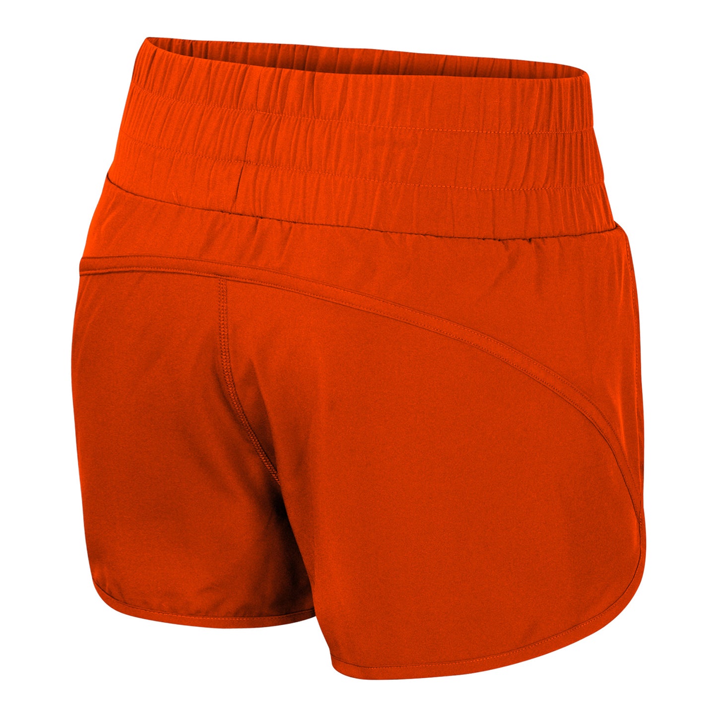 Colosseum Miami Hurricanes Women's Orange High-Waisted Performance Shorts