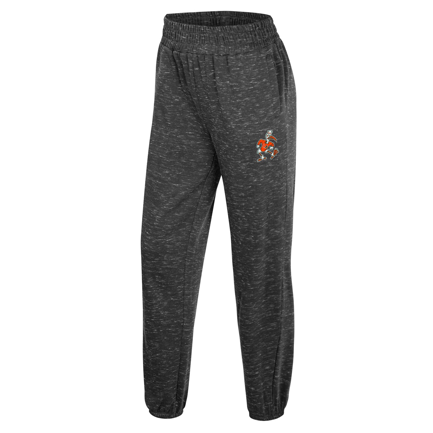 Colosseum Miami Hurricanes Women's Grey Sebastian Jogger Pants