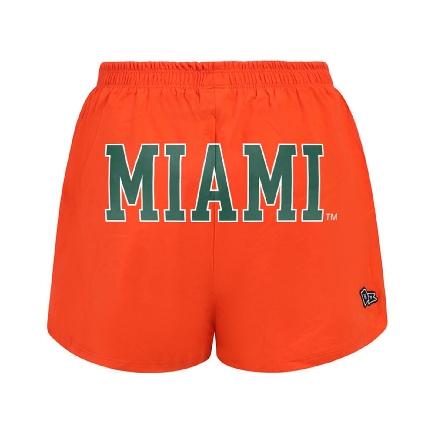 Hype & Vice Miami Hurricanes Women's Orange Miami Athletic Shorts