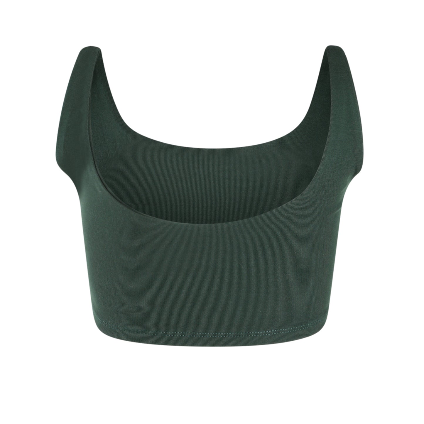 Hype & Vice Miami Hurricanes Women's Green Miami Scoop Neck Crop Tank Top