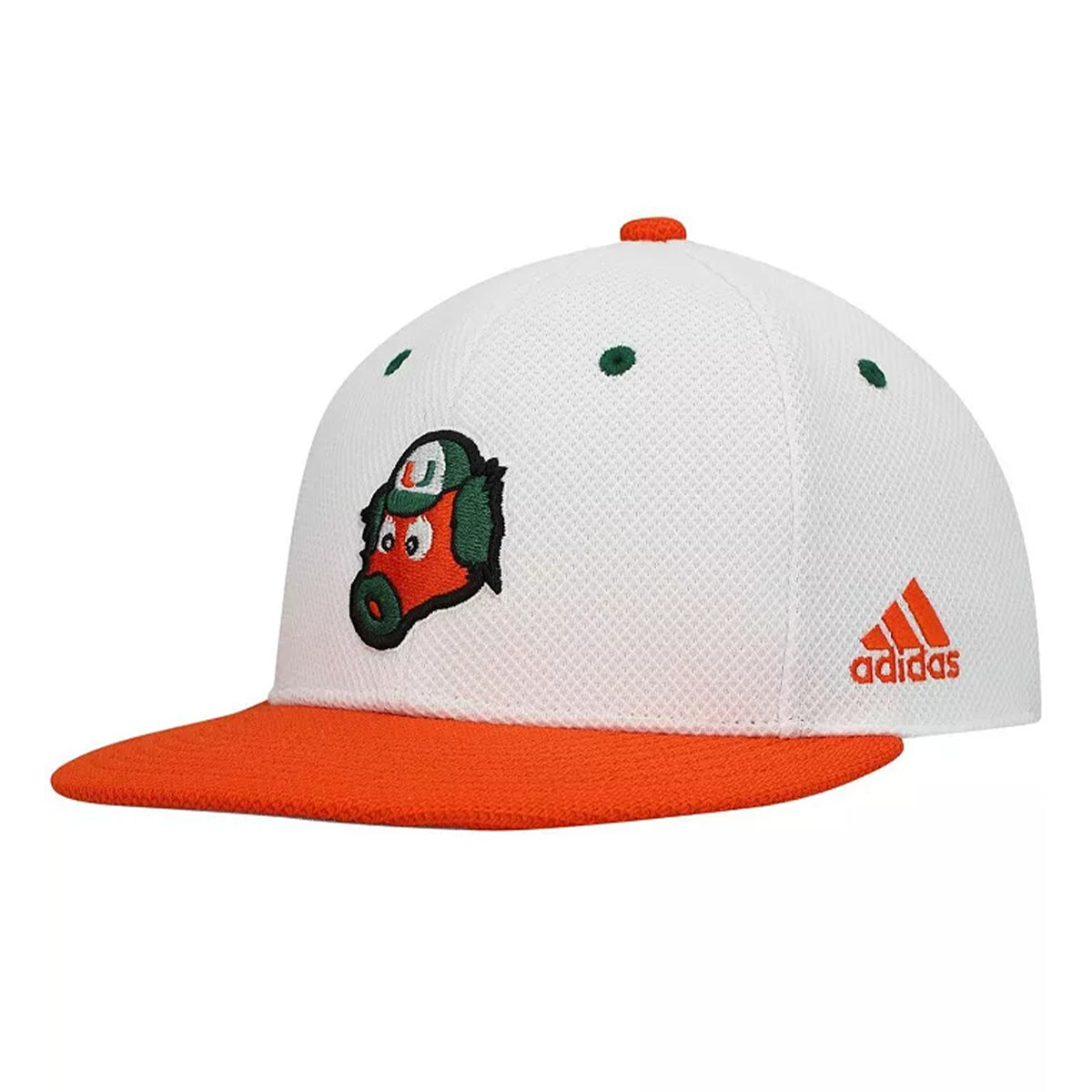 adidas Miami Hurricanes Baseball Maniac Fitted Hat – Miami Team Store