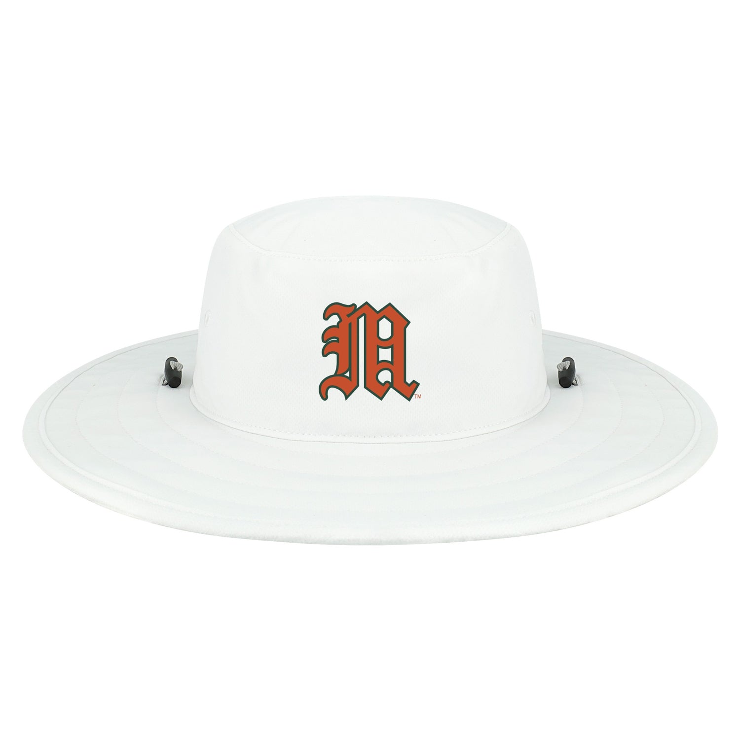 Legacy Miami Hurricanes White Old English 