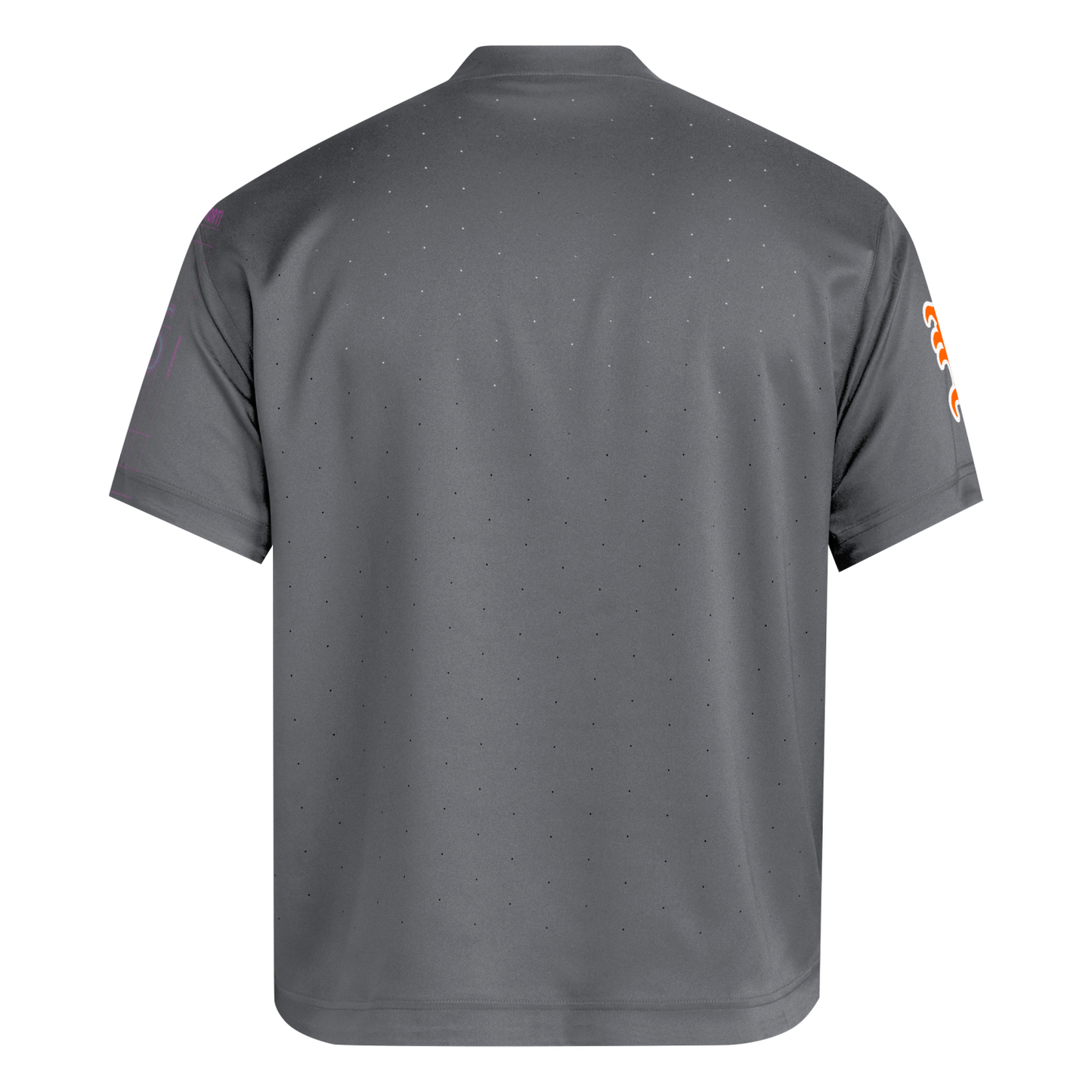 adidas Miami Hurricanes Grey Short-Sleeve Dugout Jacket