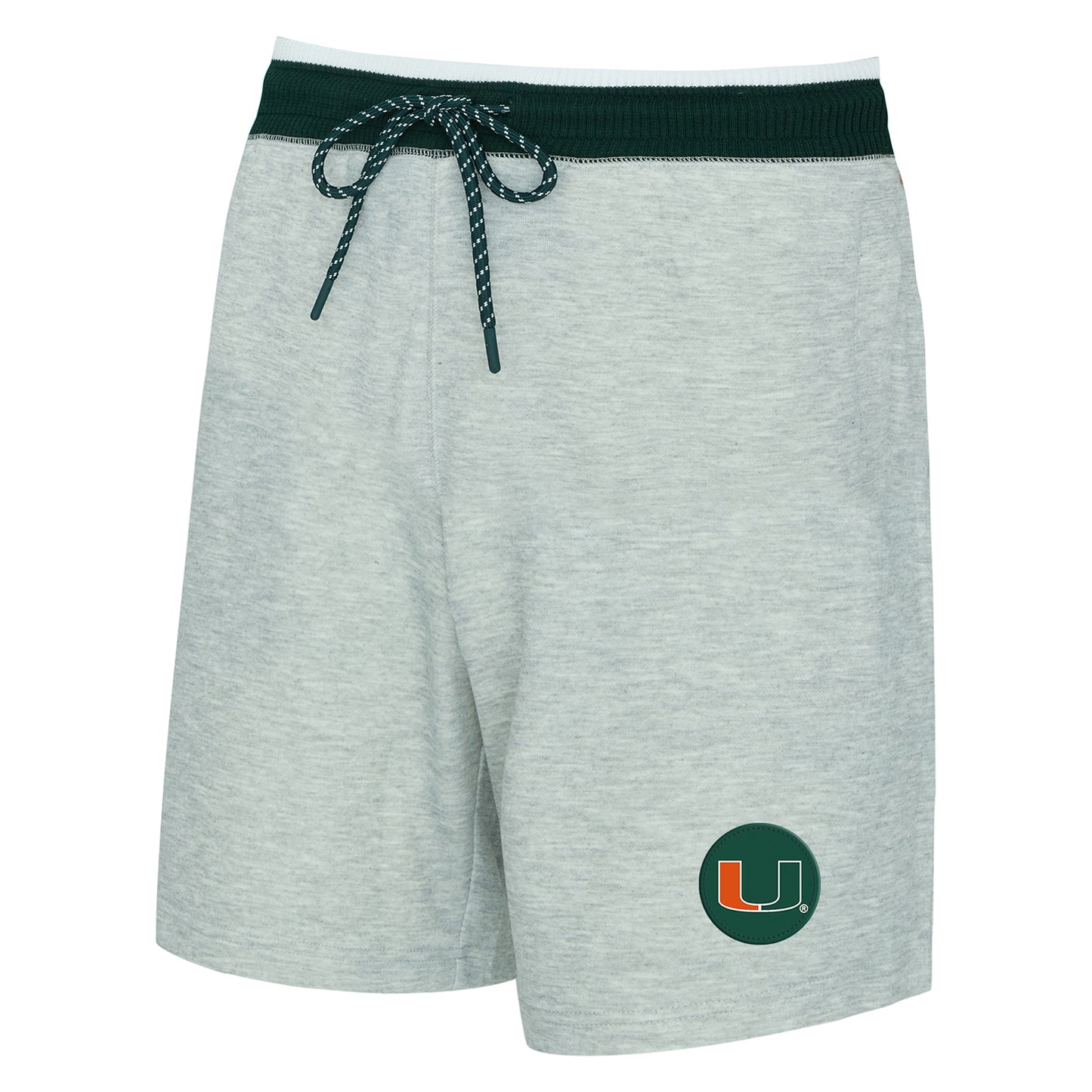 Concepts Sport Miami Hurricanes Grey Fastbreak Performance Shorts