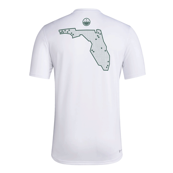 売れ筋商品|||アディダス カットソー トップス レディース Women's White Miami Hurricanes AEROREADY Military Appreciation Pregame T-Shirt White adidas Miami Hurricanes Women's White AEROREADY Breast