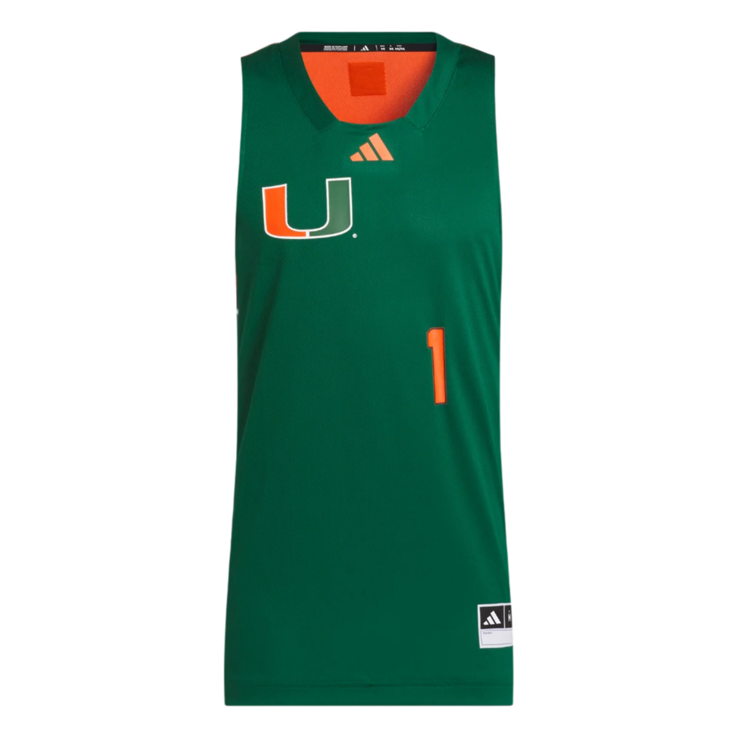 adidas Miami Hurricanes Honoring Black Excellence Basketball Jersey