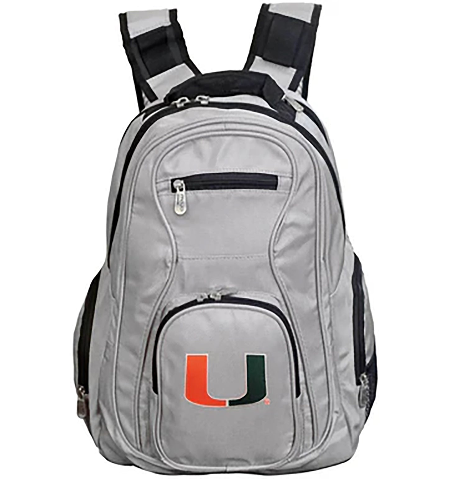 MOJO Miami Hurricanes Grey Laptop Backpack
