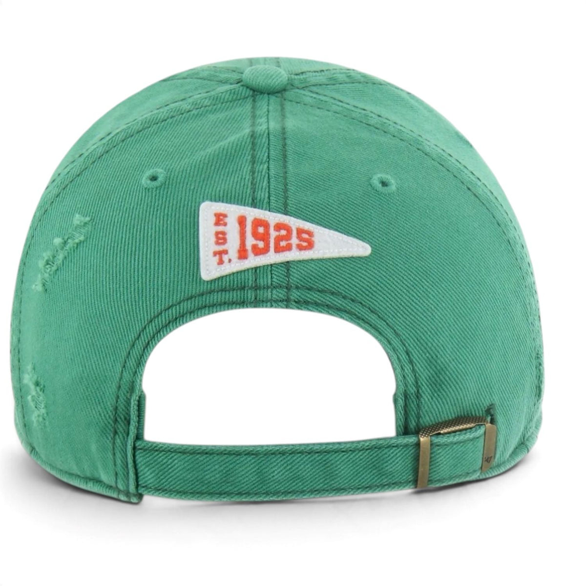'47 Brand Miami Hurricanes Green Vintage Seymour Adjustable Hat
