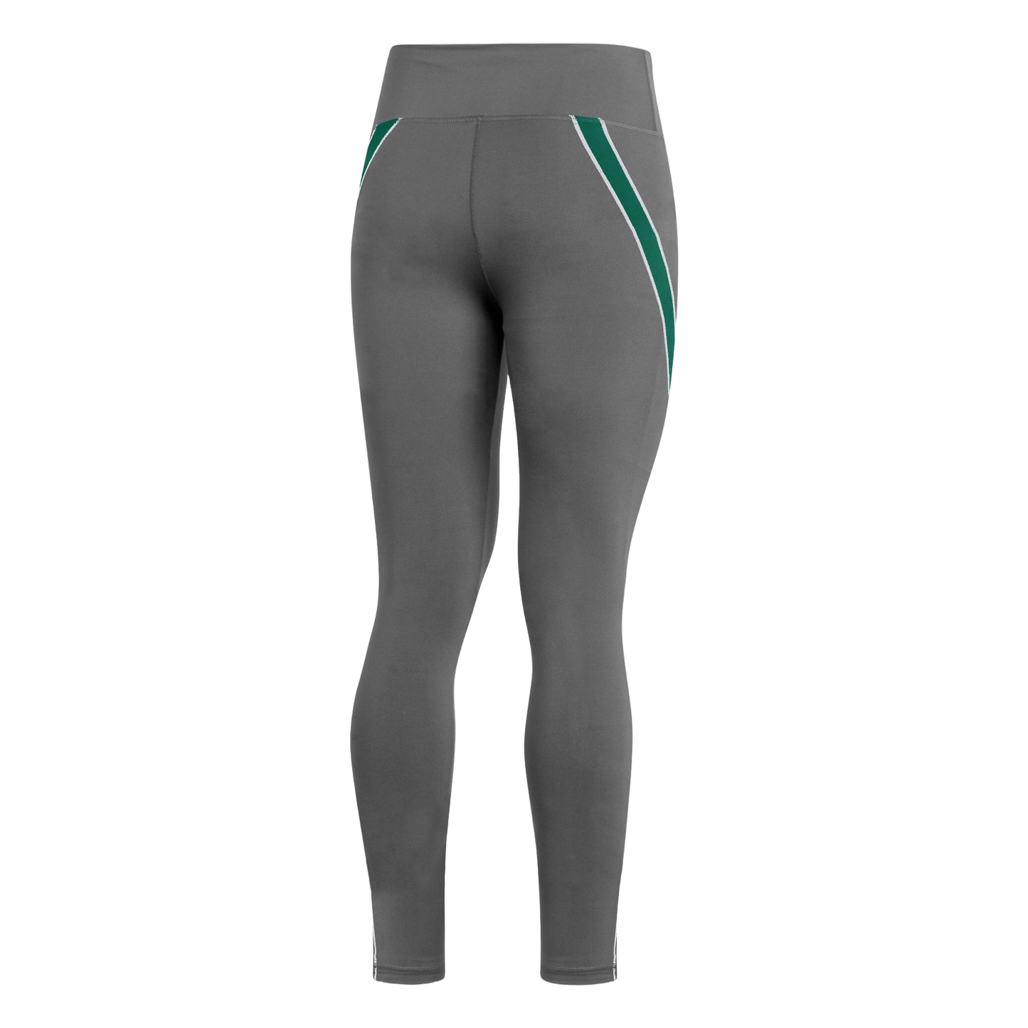 adidas Women's Miami Hurricanes Grey Stadium 7/8 AeroReady Leggings