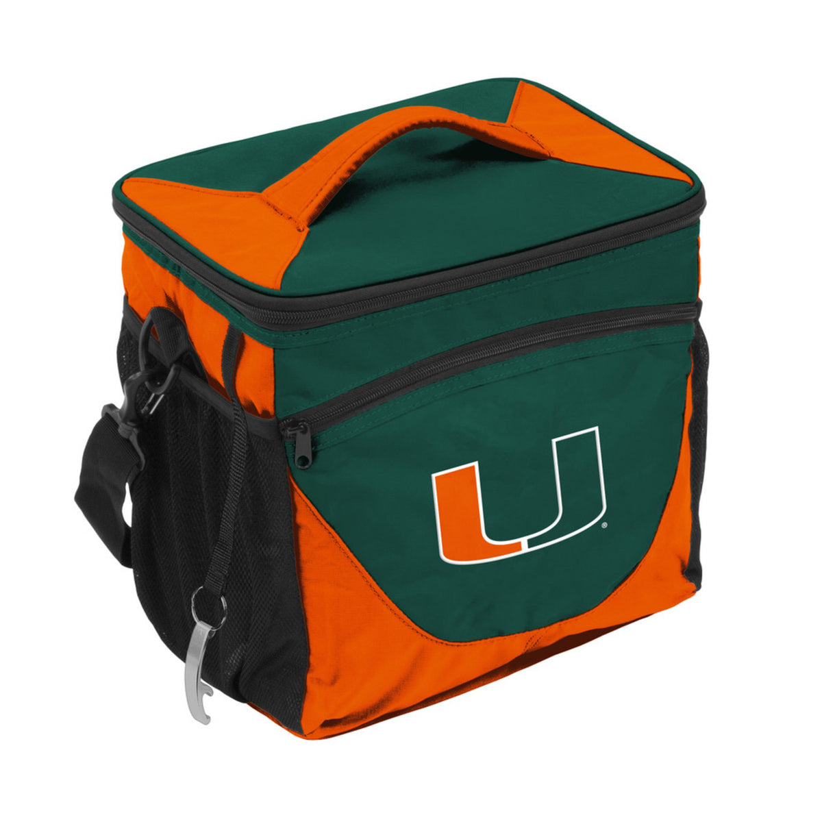 Logo Brands University of Miami 24 Can Cooler