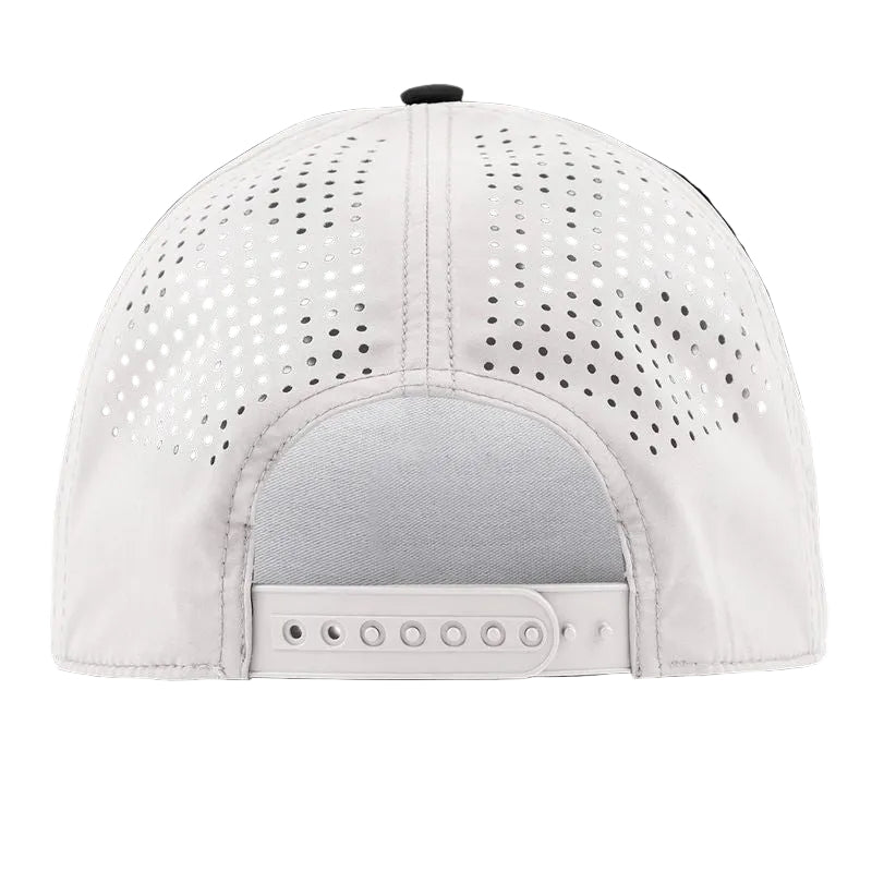 Branded Bills Miami Hurricanes White Sebastian the Ibis Flat Rope Hat