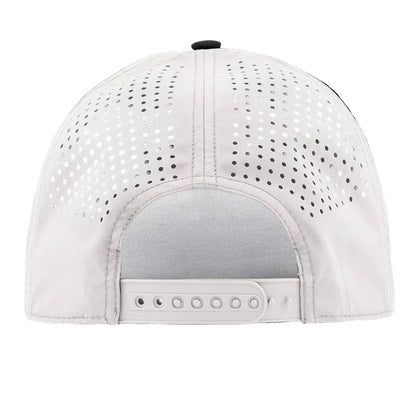 Branded Bills Miami Hurricanes White Sebastian the Ibis Flat Rope Hat