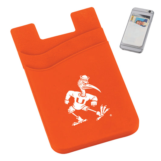 Jardine Miami Hurricanes Ibis Orange Phone Wallet