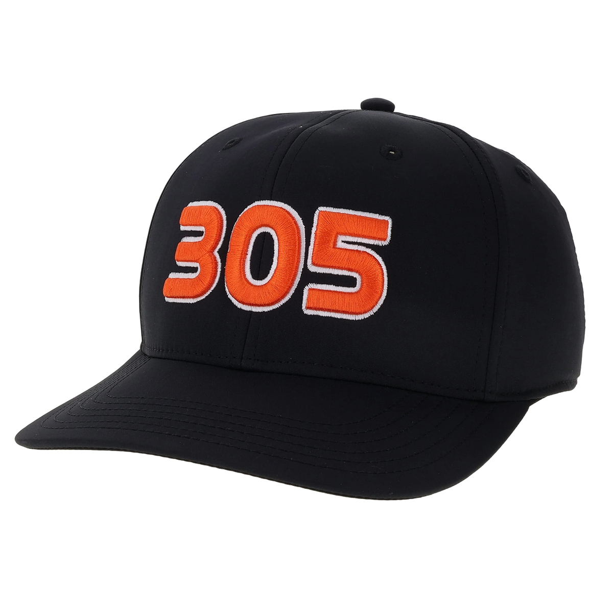 Legacy Miami Hurricanes Black 305 Flex Fit Hat