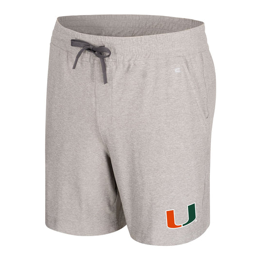 Colosseum Miami Hurricanes Grey Cicero Shorts