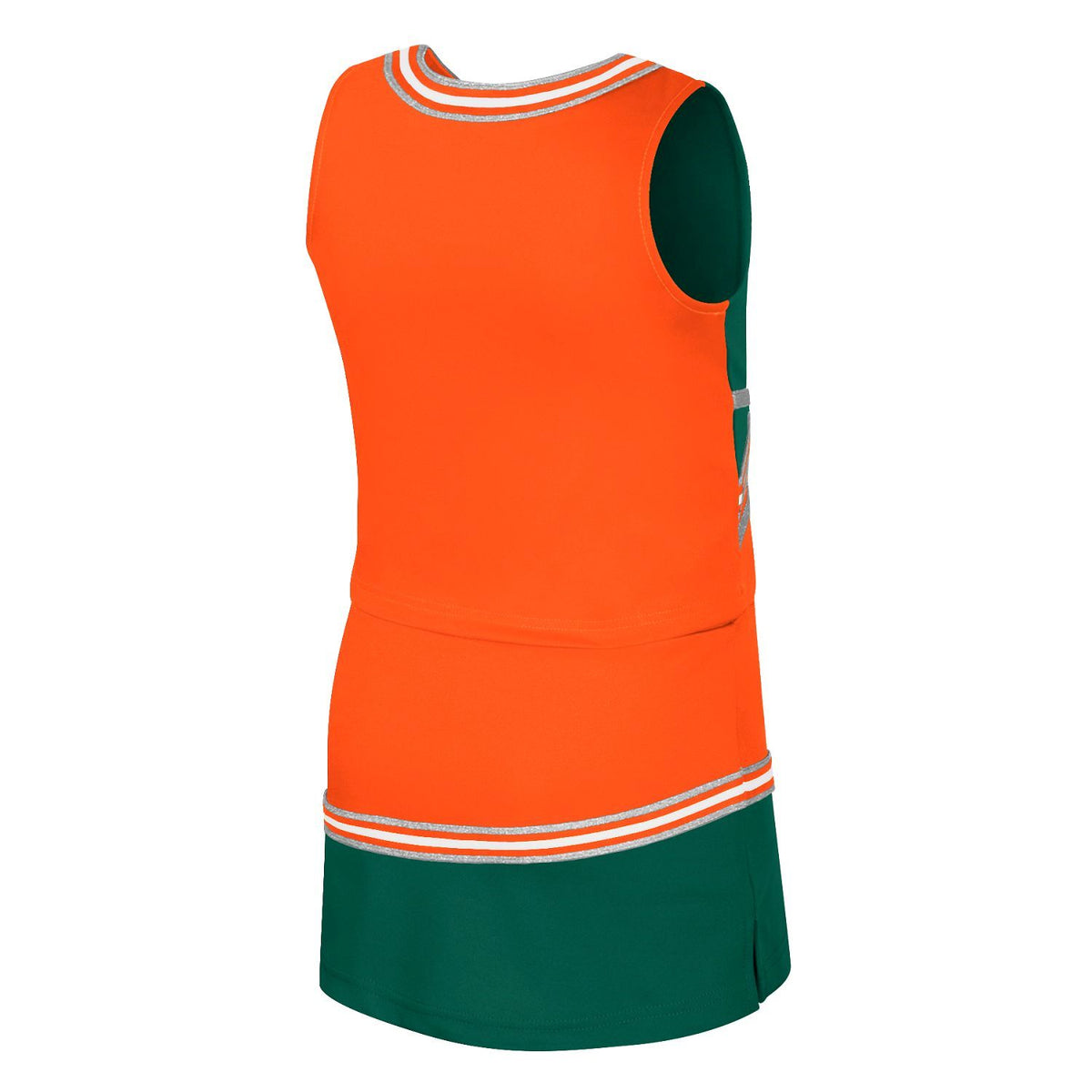 Colosseum Miami Hurricanes Youth Orange Lollipop Park Cheer Set