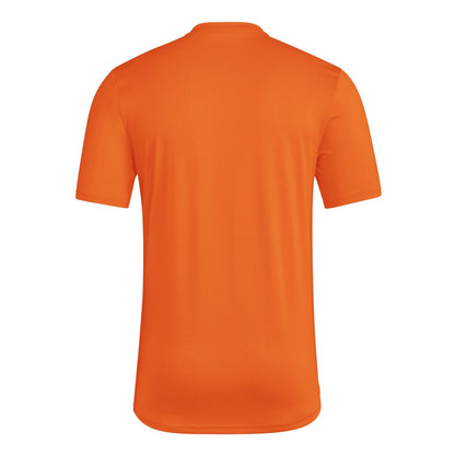 adidas Miami Hurricanes Men's Orange Pregame T-Shirt