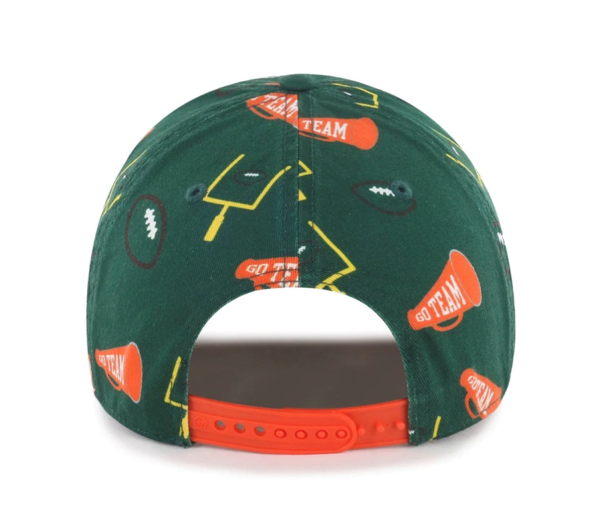 '47 Brand Miami Hurricanes Green Stomping Ground Youth Adjustable Hat