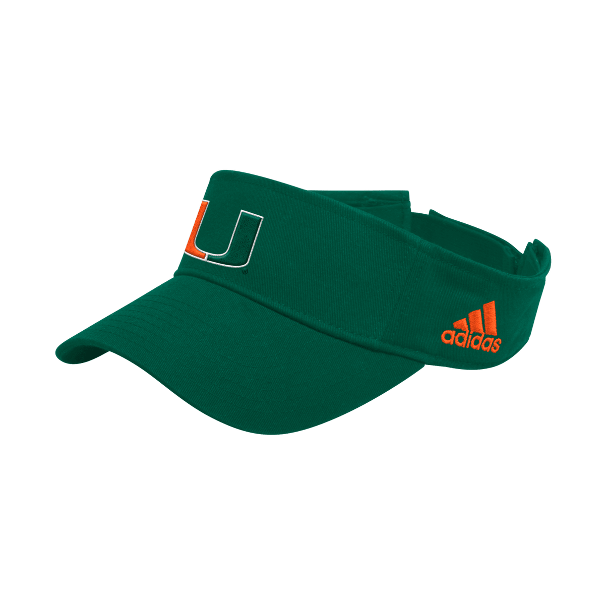 adidas MiamiHurricanes U Green Visor