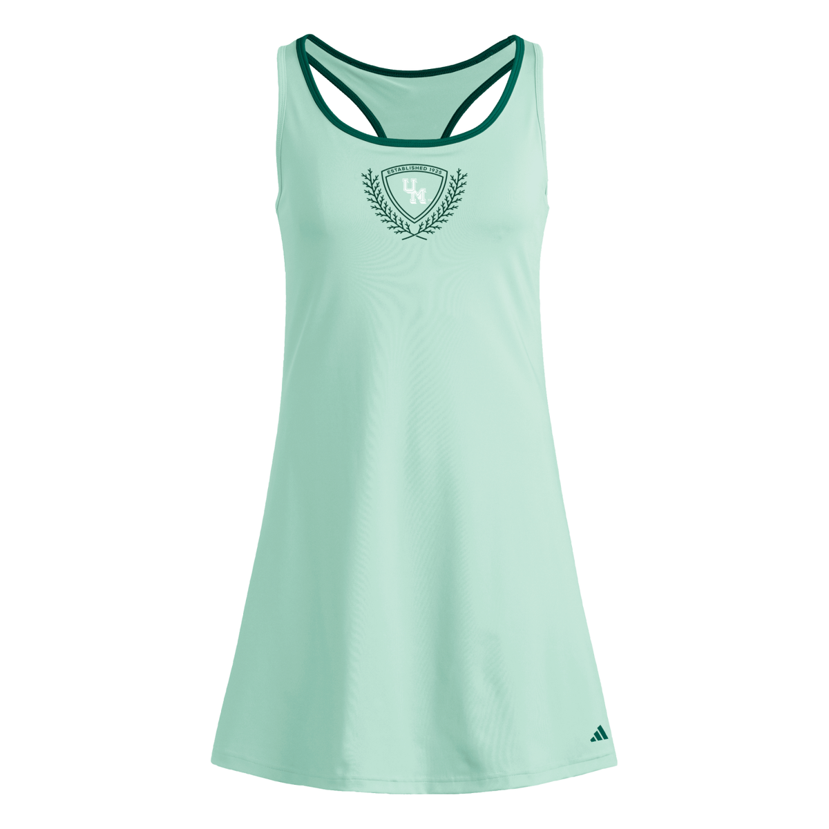 adidas Miami Hurricanes Mint Green AEROREADY Performance Dress