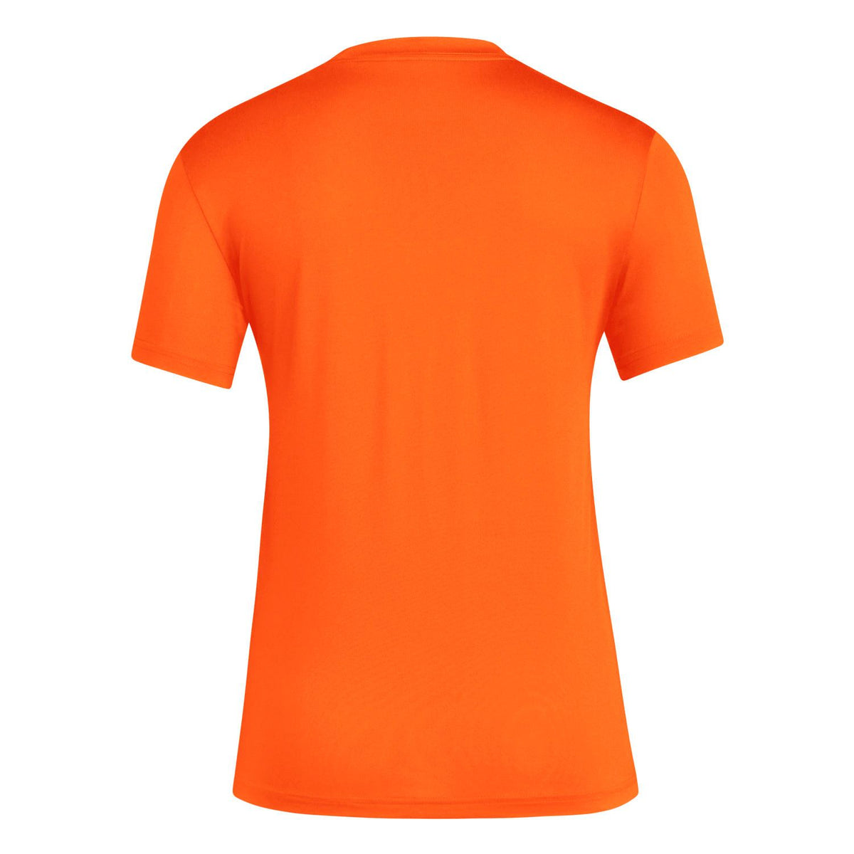 adidas Miami Hurricanes Women's Orange Pregame Warmup T-Shirt