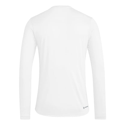 adidas Miami Hurricanes White D4T Football Hooded Long Sleeve T-Shirt