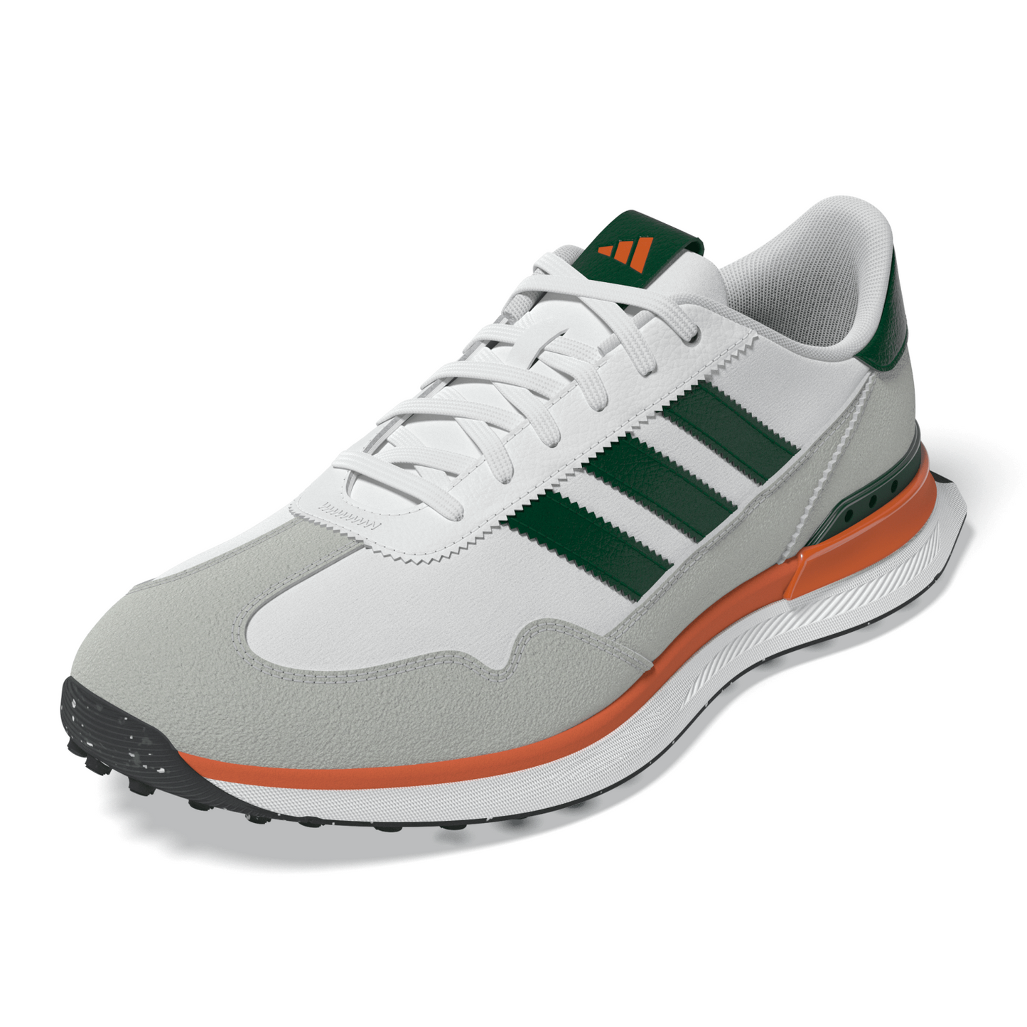 adidas Miami Hurricanes Textile Spikeless Golf Shoes