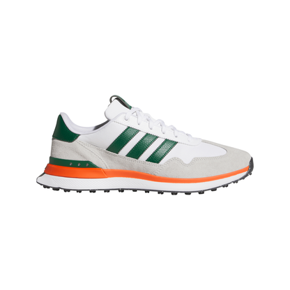 adidas Miami Hurricanes Textile Spikeless Golf Shoes