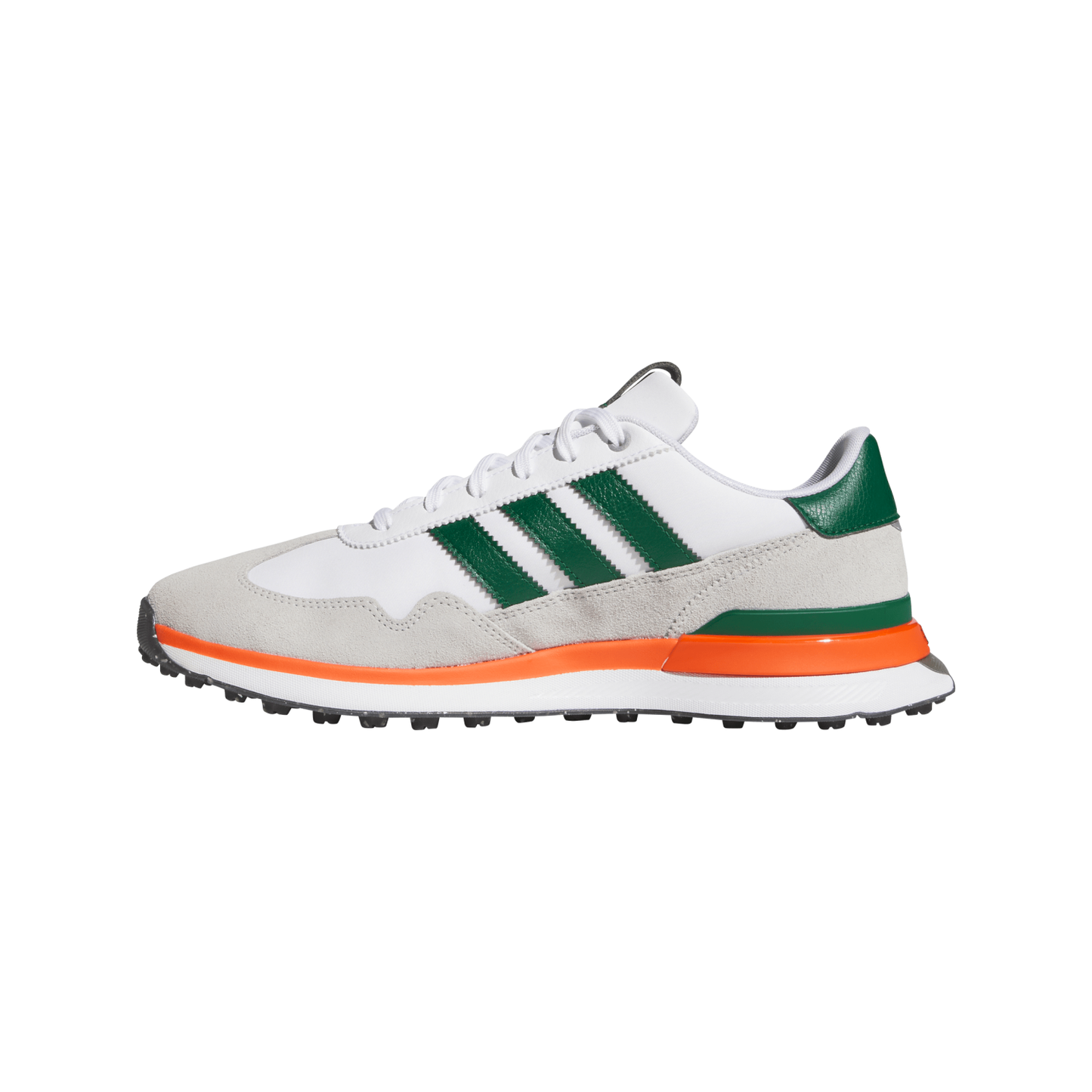 adidas Miami Hurricanes Textile Spikeless Golf Shoes