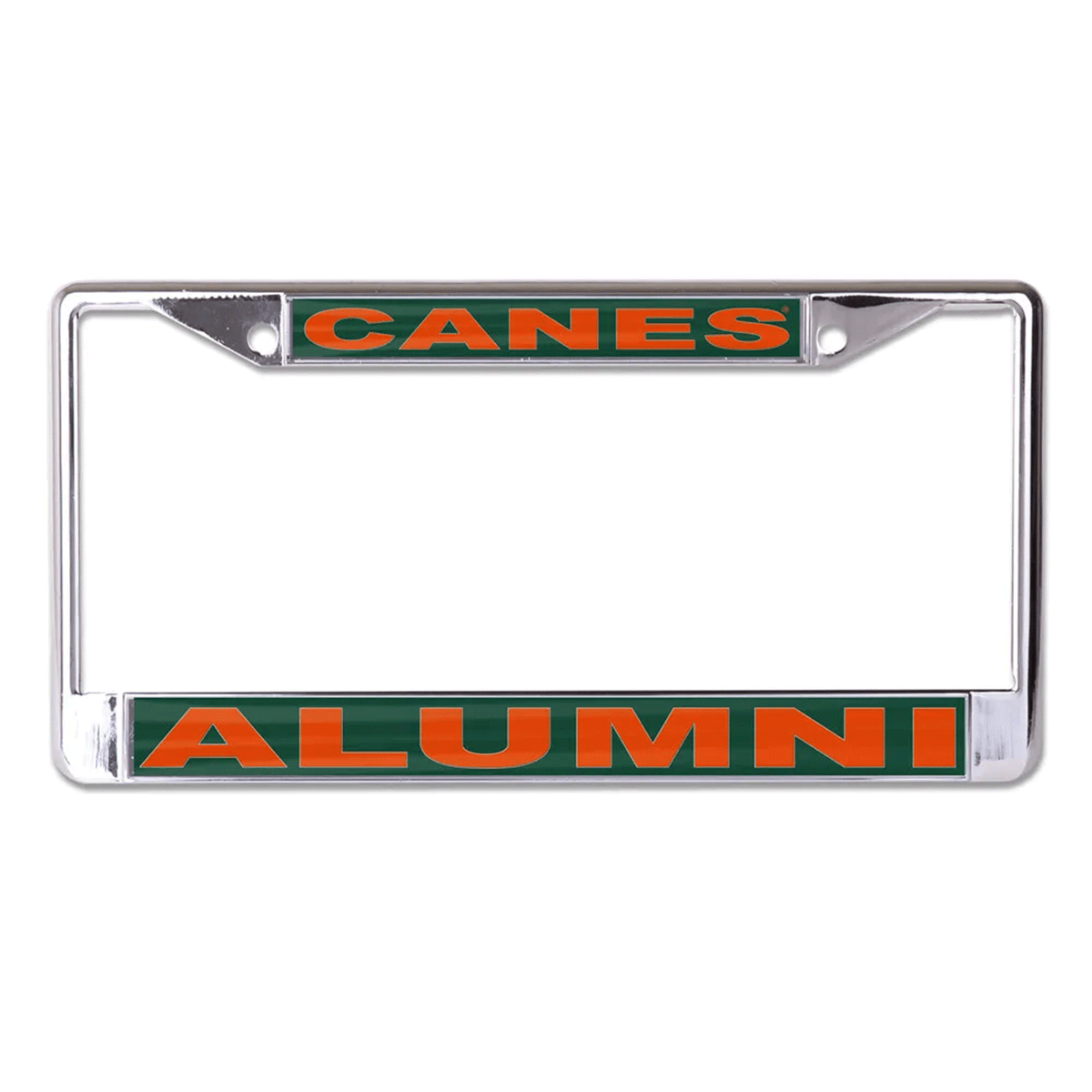 Wincraft Miami Hurricanes Canes Alumni License Plate Frame
