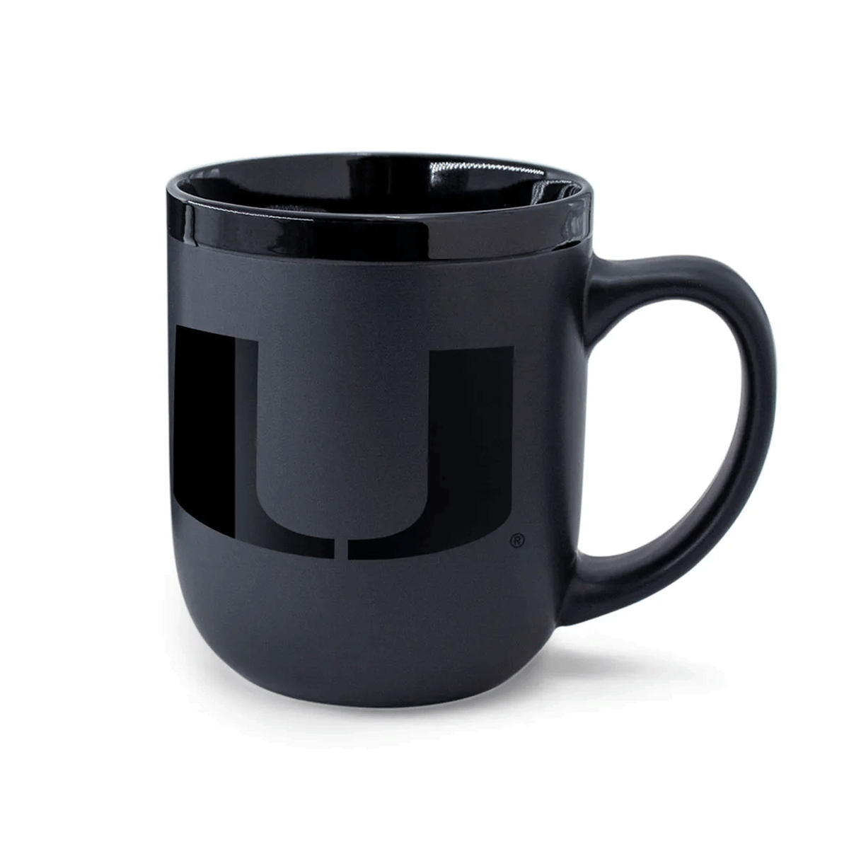 Wincraft Miami Hurricanes Black 17oz Ceramic Mug