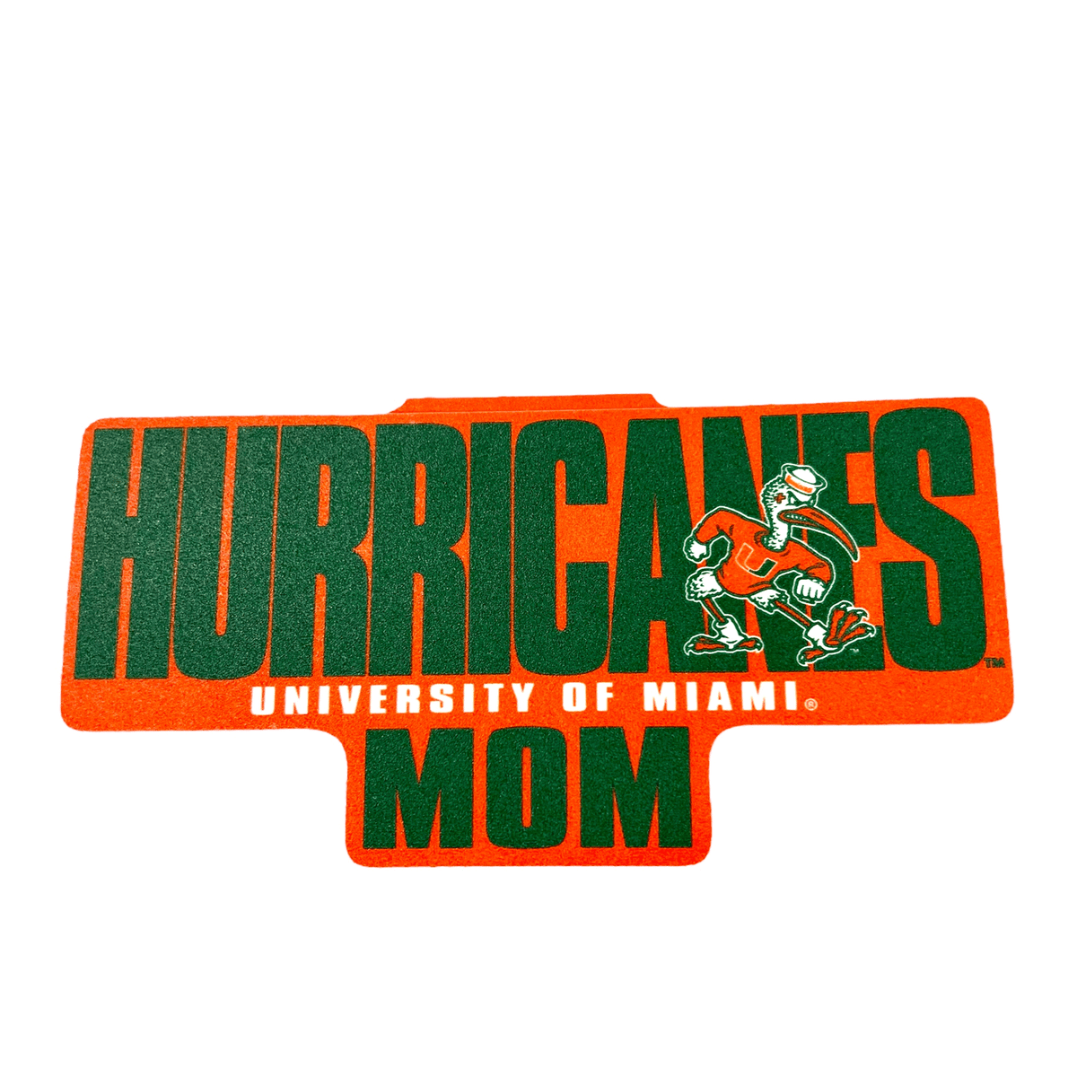 Blue 84 Miami Hurricanes University of Miami Hurricanes Mom Sticker