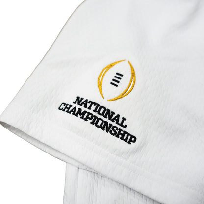 Miami Hurricanes White College Football Playoff National Championship Quarter-Zip Polo