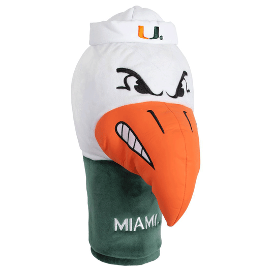 WinCraft Miami Hurricanes Sebastian the Ibis Driver Club Cover