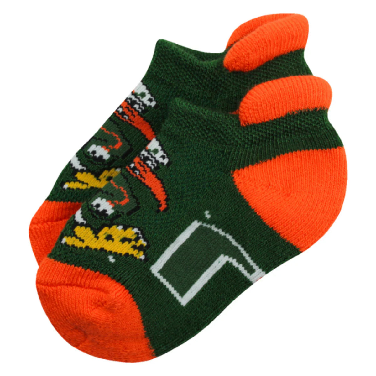 Donegal Bay Miami Hurricanes Infant Green Footie