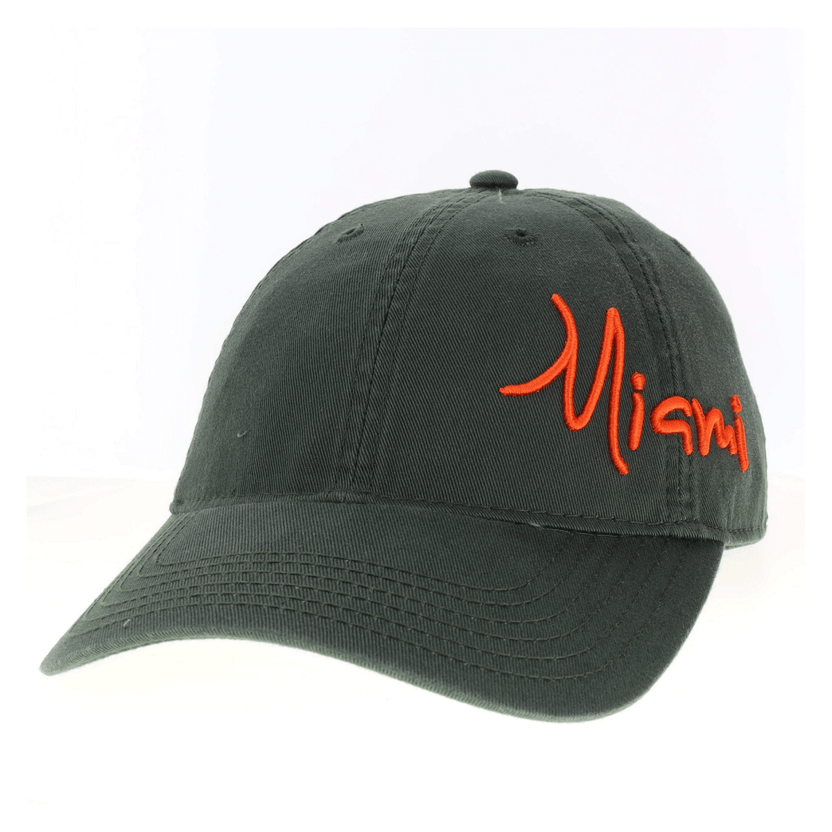 Legacy Miami Hurricanes Women&#39;s Green Script Miami Hat