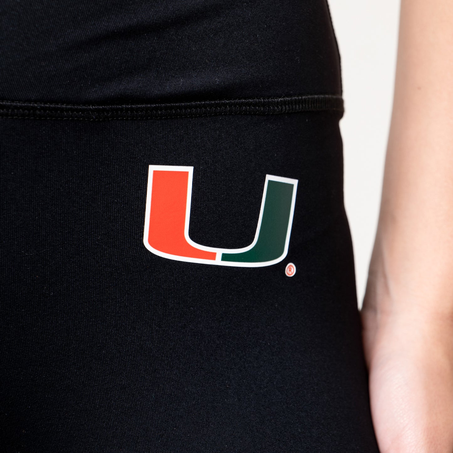 ESTABLISHED & CO. Miami Hurricanes Women's Black Miami Campus Rec Active Shorts