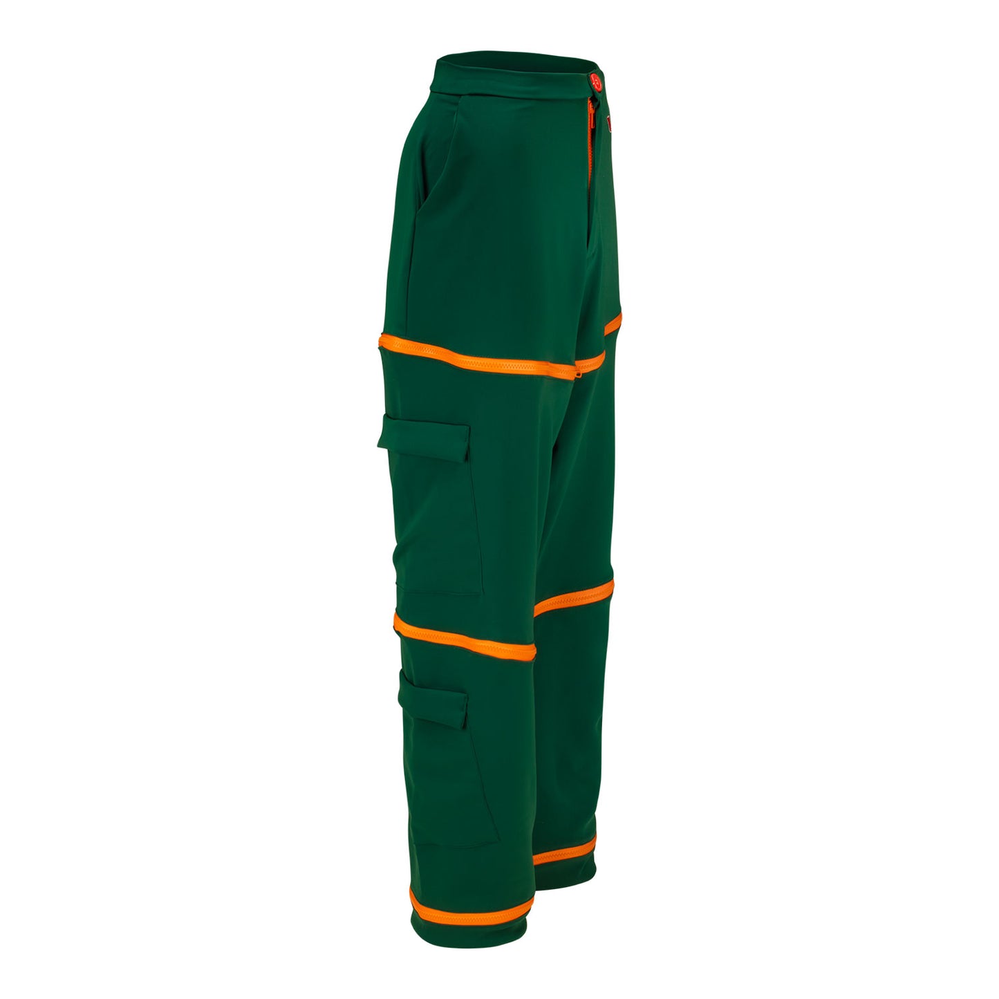 Radmila Lolly University of Miami Women's Green Zippered Pants