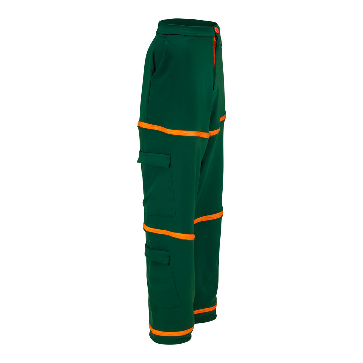 Radmila Lolly University of Miami Women&#39;s Green Zippered Pants