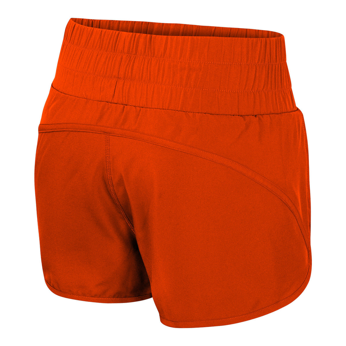 Colosseum Miami Hurricanes Women&#39;s Orange High-Waisted Performance Shorts