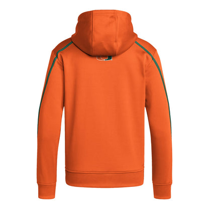 adidas Miami Hurricanes Women's Orange AEROREADY Hoody
