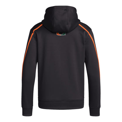 adidas Miami Hurricanes Women's Black AEROREADY Hoodie