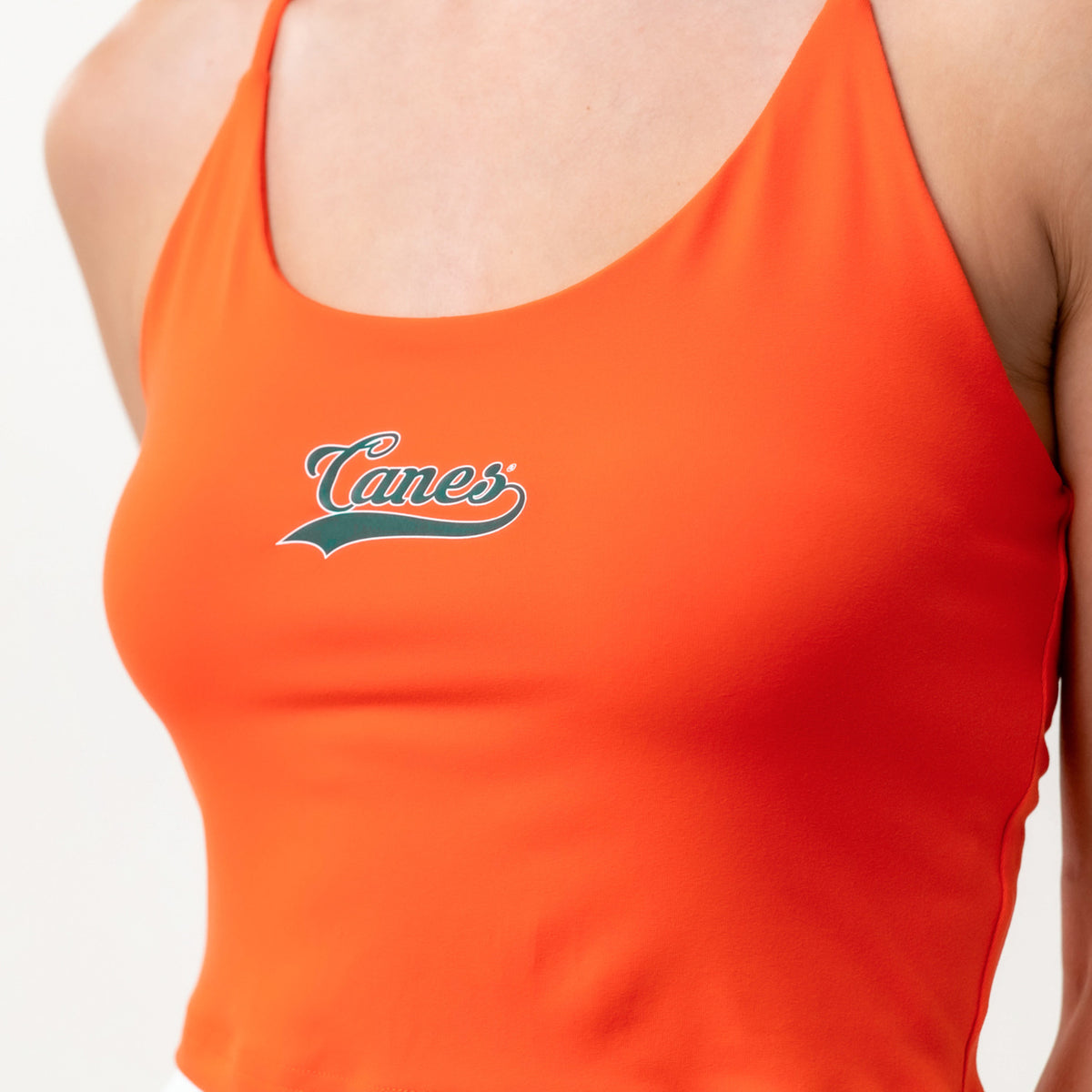 ESTABLISHED &amp; CO. Miami Hurricanes Women&#39;s Orange Campus Rec Tank