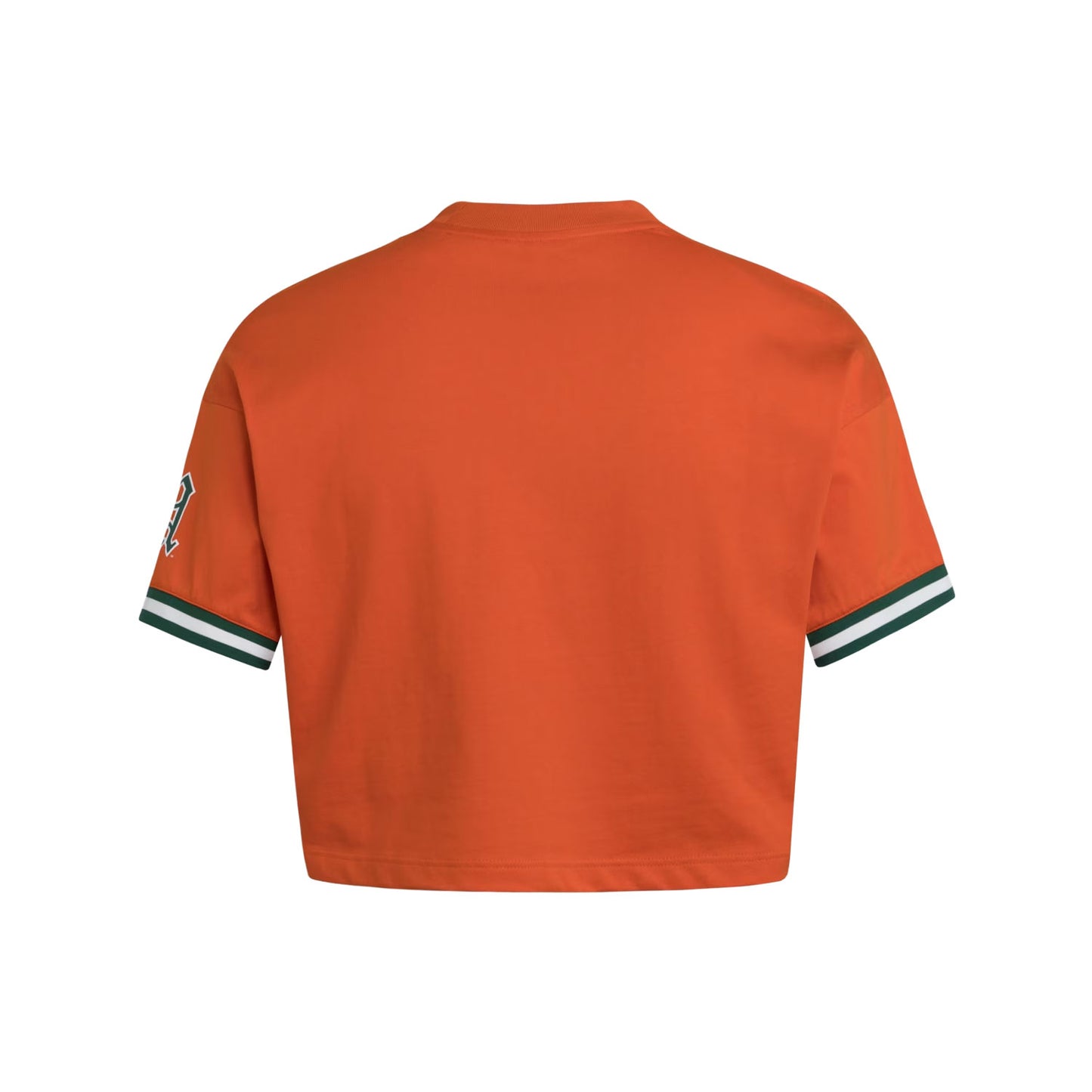 adidas Miami Hurricanes Women’s Orange Cropped Replica Jersey