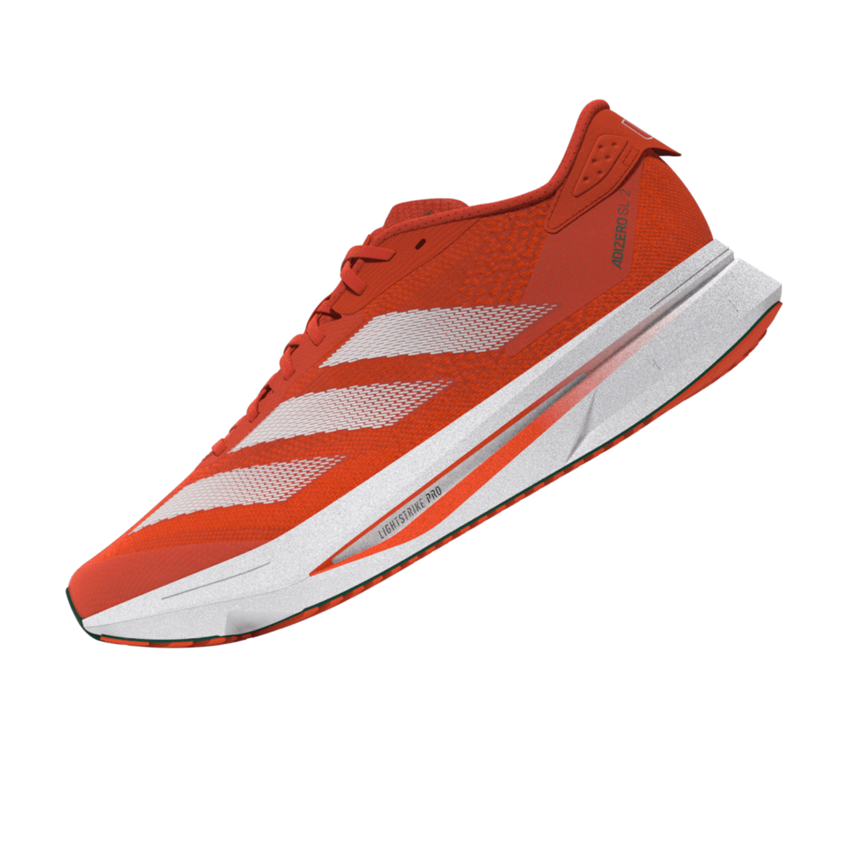 adidas Miami Hurricanes Adizero SL2 Shoes