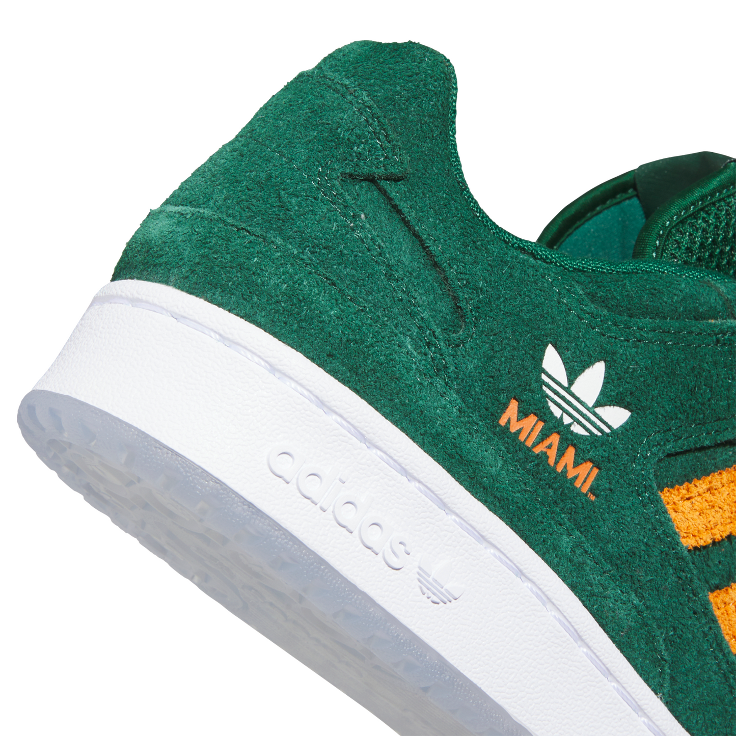 adidas Miami Hurricanes Forum Low CL Shoes